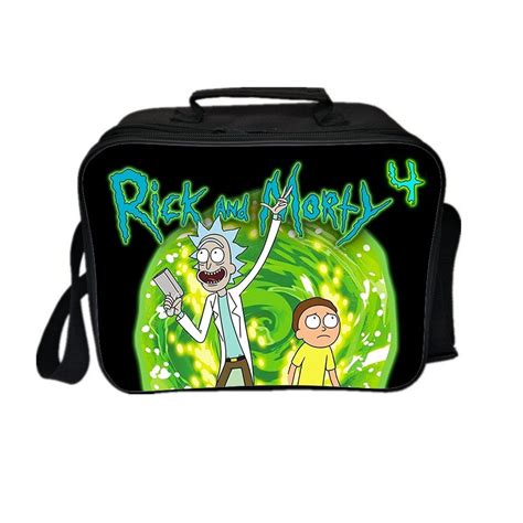 rick and morty metal lunch box|official rick and morty merch.